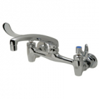 Zurn Z843G4-XL Sink Faucet  8in Cast Spout  4in Wrist Blade Hles. Lead-free